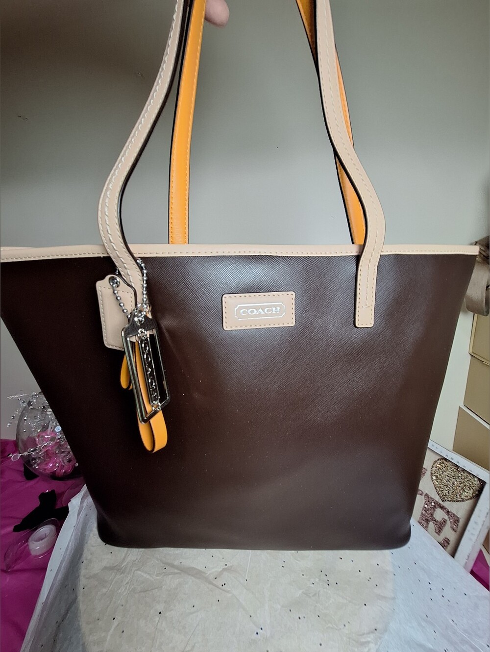 Coach Park Metro Brown NWOT